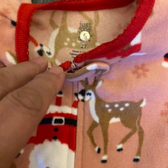 New Santa footed pajamas - Picture 3 of 6